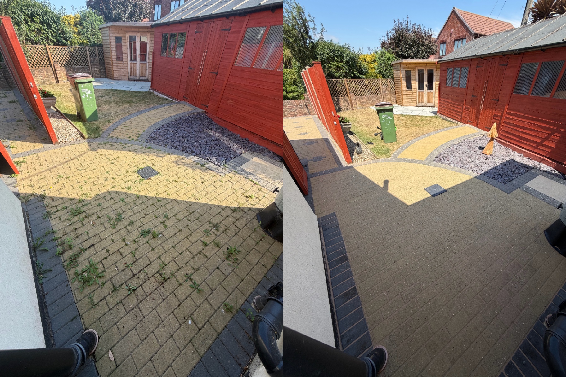Paved area