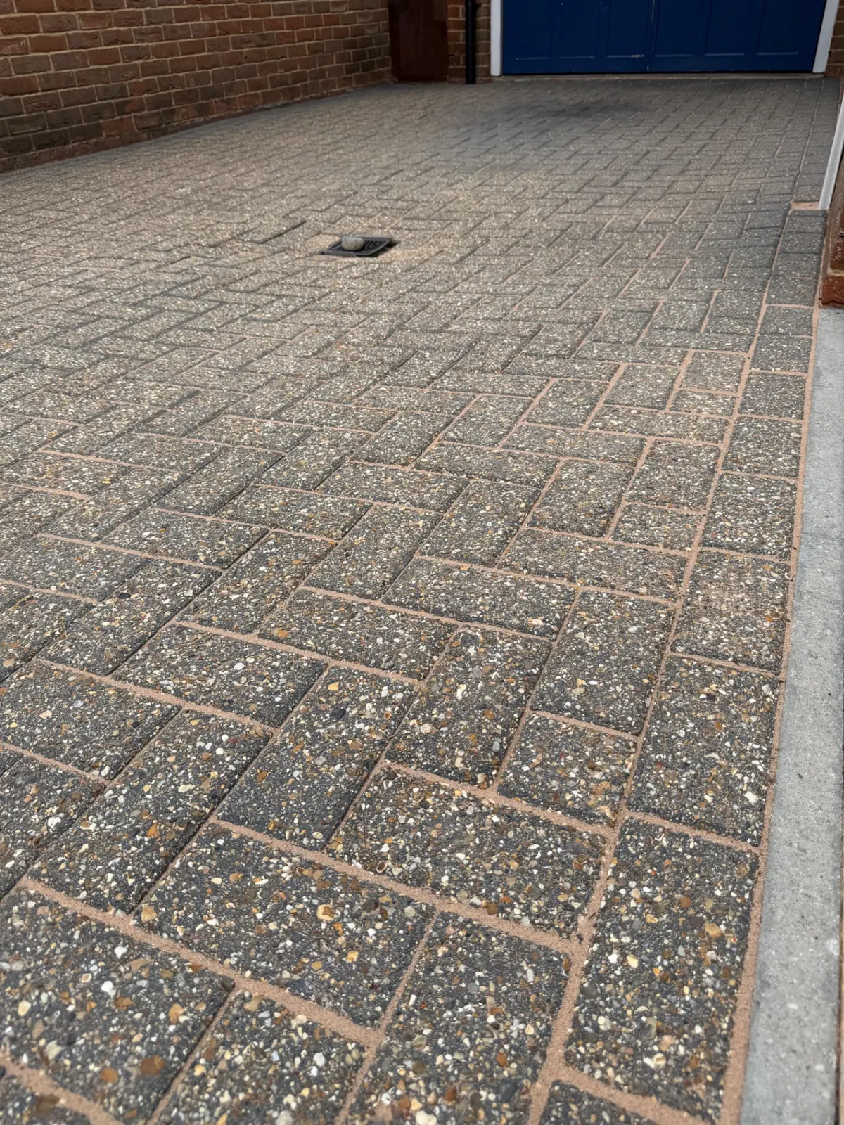 Aggregate driveway